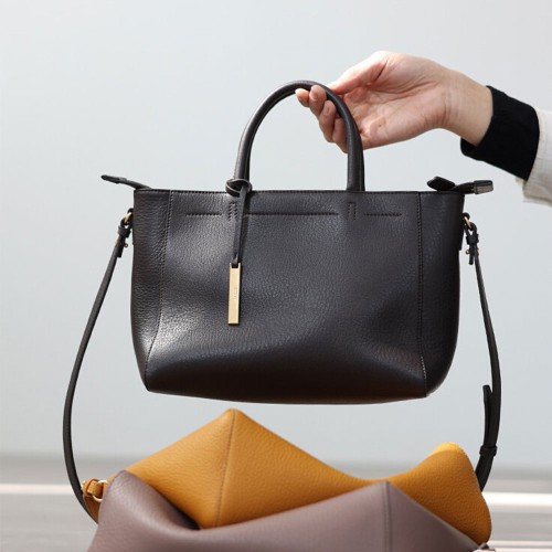 black patent leather bag